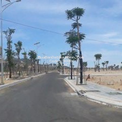 100% thổ cư mt đường 19b tp quy nhơn, 5x16m, 1ty6