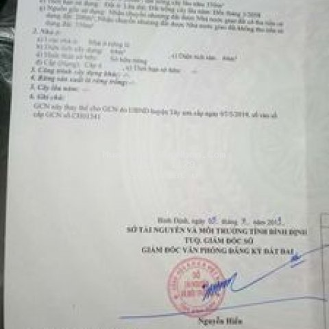 550mv đất có 200 mv thổ cư giá chỉ 300tr