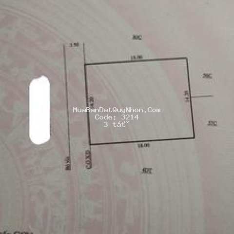 Bán 256m2 thổ cư đường nhựa 15m tại phú tài
