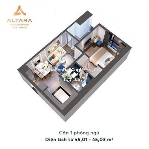 Bán căn hộ altara chỉ 1,5tỷ đến 45m2,full nội thất Bán căn hộ altara chỉ 1,5tỷ đến 45m2,full nội thất