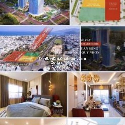 Bán căn hộ cao cấp grand center quy nhơn 50m2 1pn