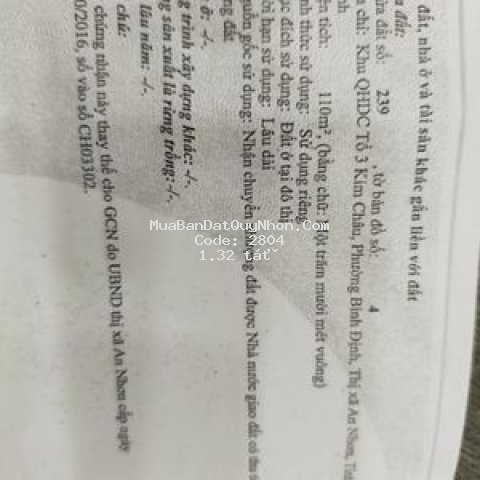 Bán đất cần vương