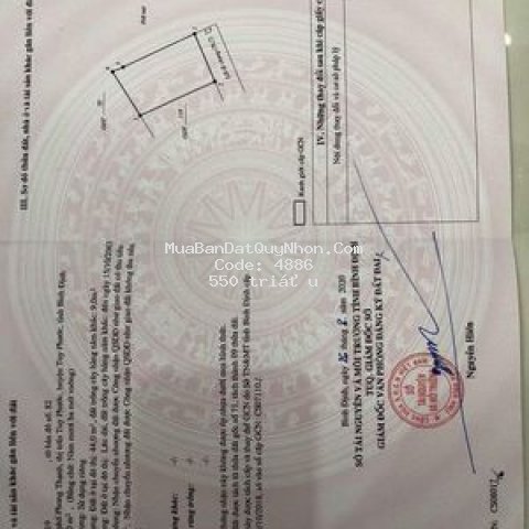 Bán đất đẹp tuy phước