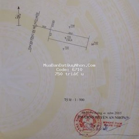 Bán đất đối diện trường trung học cơ sở nhơn tân