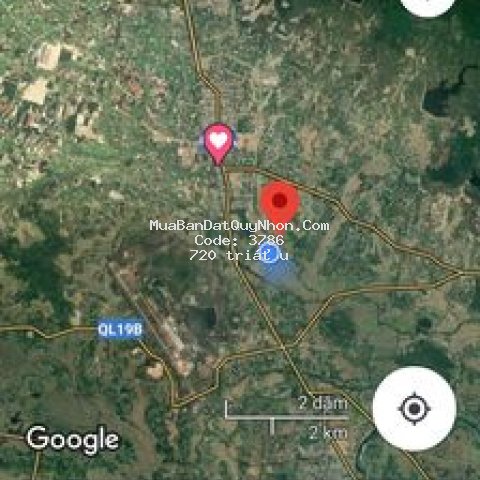 Bán đất huyện phù cát 800m²