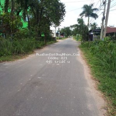 Bán đất huyện tuy phước, sau lưng chợ tình giang