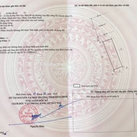Bán đất khu đại phú gia