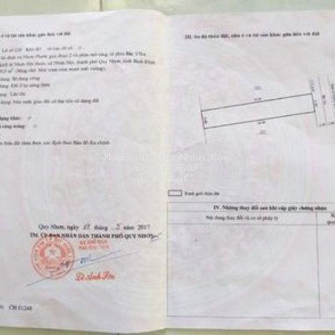 Bán đất khu kinh tế nhơn hội, tp quy nhơn