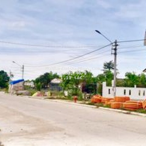 Bán đất liền kềmặt tiền đường cần vương gía 9tr/m2
