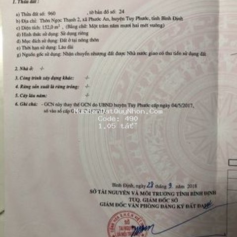 Bán đất lô góc xã ngọc thạnh 2