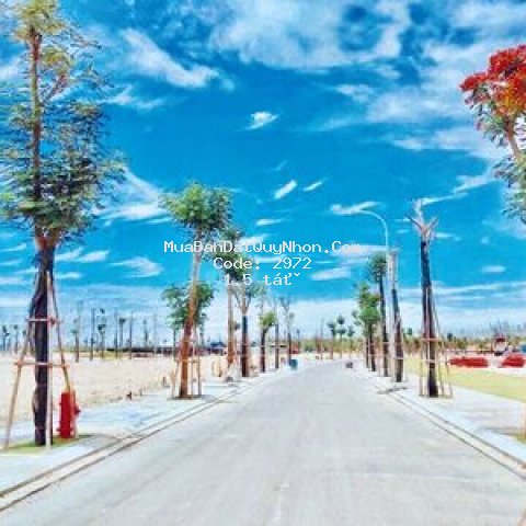 Bán đất n1, nhơn lý, tp qui nhơn, 90m2, shr, 1.5ty