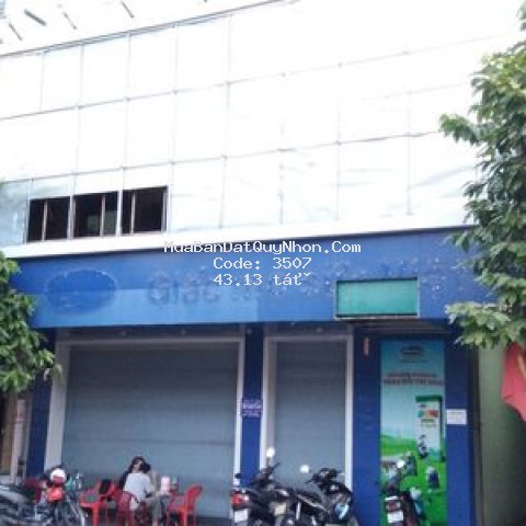 Bán đất tặng nhà mt đ.nguyễn thái học, tp.quy nhơn