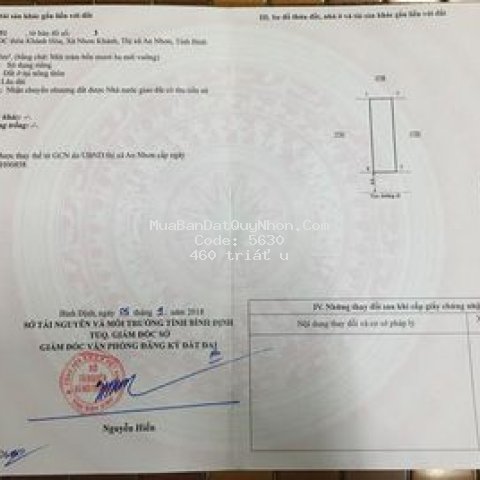 Bán gấp đất ở