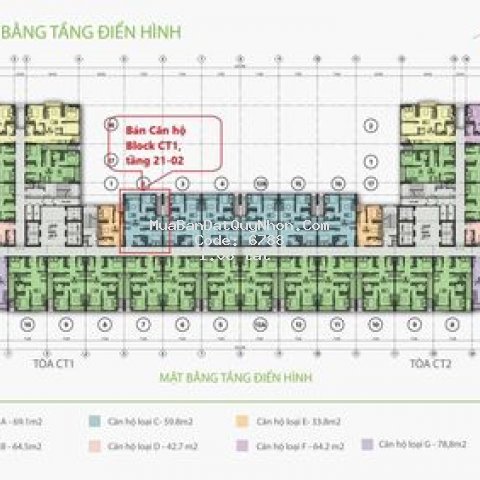 Bán giảm giá căn hộ 2pn quy nhơn