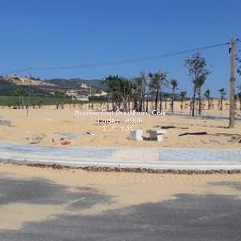 Bán lô 80m2 nhơn hội new city, phân khu 2 đã có sổ