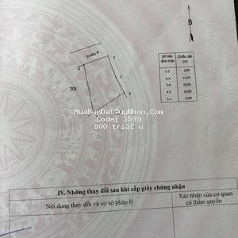 Bán lô đất 10,6*20 cách đường bốn 22m