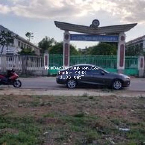 Bán lô đất đối diện trường cấp 2 đập đá, an nhơn