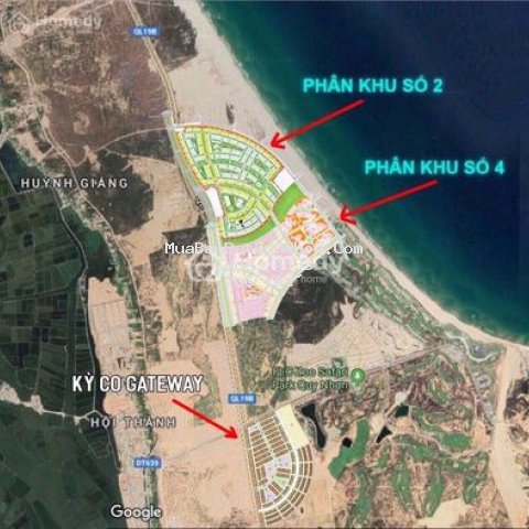 Bán lô góc view biển dự án nhơn hội new city