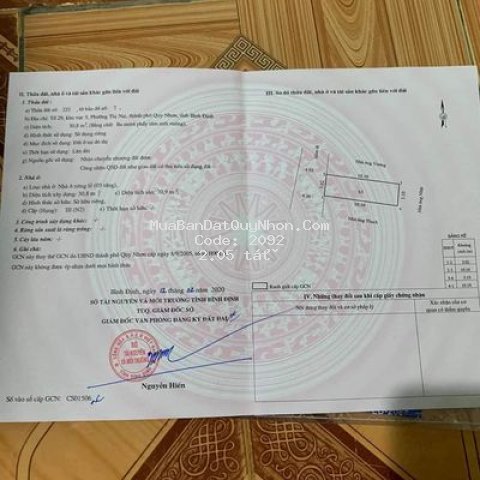 Bàn nhà 1 mê hẻm 4m, có sổ. gần chợ đầm Bàn nhà 1 mê hẻm 4m, có sổ. gần chợ đầm