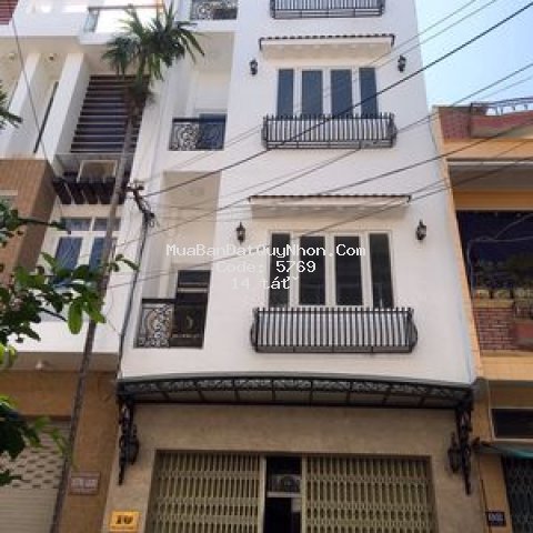 Bán nhà 3 lầu 1 trệt ở trung tâm quy nhơn