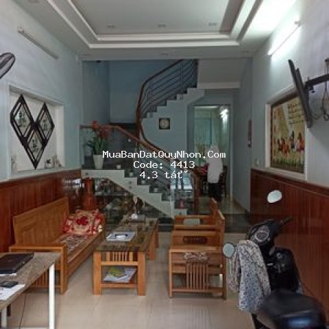 Bán nhà 3,5 mê ngô thì sỹ quy nhơn 60m2 n4 4pn 3wc