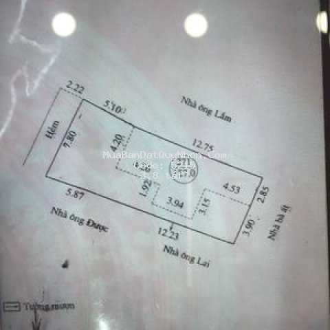 Bán nhà cấp 4 hẻm nguyễn thái học 30tr/m2 Bán nhà cấp 4 hẻm nguyễn thái học 30tr/m2