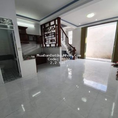 Bán nhà hẻm 171 ngô mây 2 tầng mới xây giá 2ty199