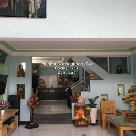 Bán nhà mặt tiền 61,25m2 tú mỡ, p.nhơn bình, quy n