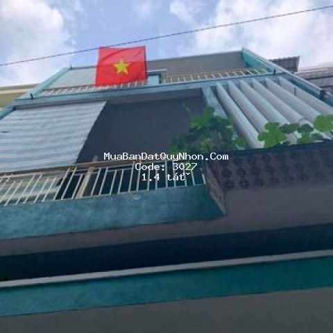 Bán nhà mặt tiền đập đá, an nhơn 5x12, 60m2, 1.4 t