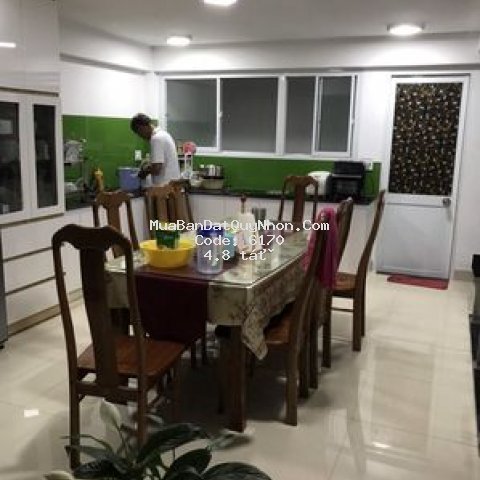 Bán nhà trung tâm quy nhơn 90m2 giá 4ty8, 3 mê