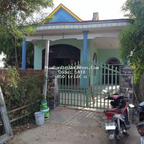 Bán nhà tuy phước quy nhơn 500m2 chỉ 850 triệu