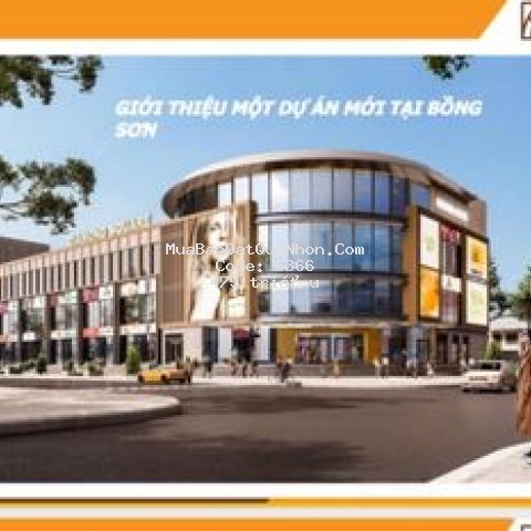 Bán shophouse, kiot giá tốt tại tttm bồng sơn