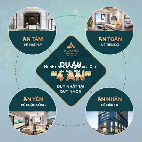 Cần bán chung cư altara residences quy nhơn