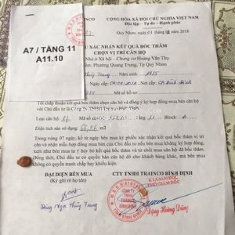 Cần bán chung cư xuân thủy . 66.26m2 Cần bán chung cư xuân thủy . 66.26m2