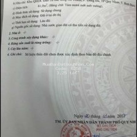 Cần bán đất khu hà thanh