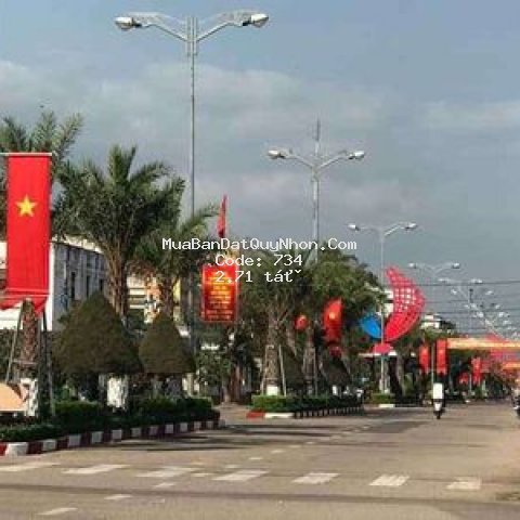 Cần bán đất tx an nhơn đường lê hồng phong