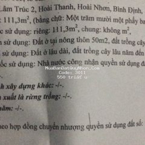 Cần bán lô đất