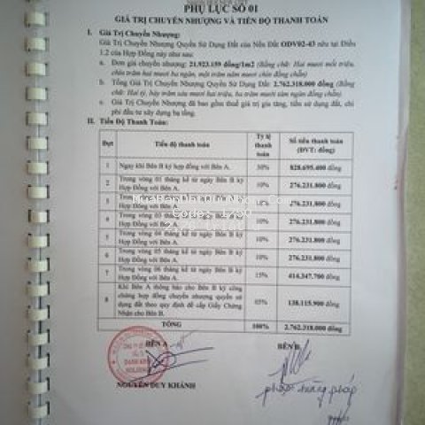 Cần bán lô odv 02 - 43 gần sân bay phù cát