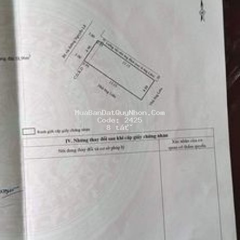 Cần bán nhà mặt tiền tại quy nhơn
