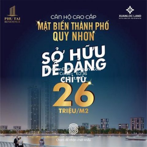 Căn hộ cao cấp nhất tại quy nhơn giá chỉ 1ty5 shr