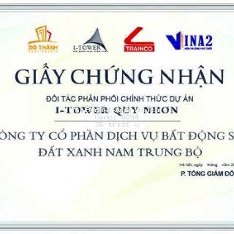 Căn hộ đầu tiên ở quy nhơn có vị trí 1-0-2