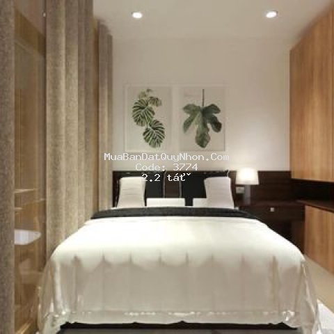 Căn hộ dịch vụ, mini tms luxury quy nhơn 57.4m²