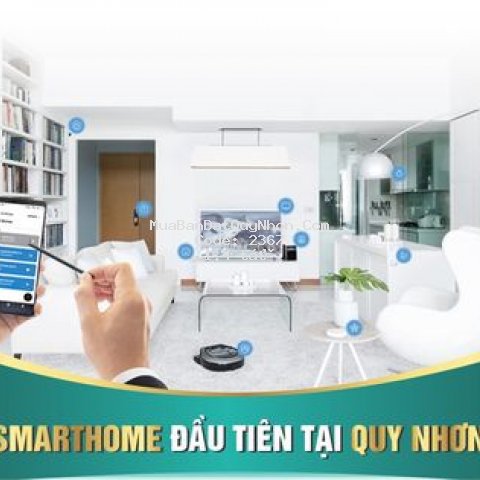 Căn hộ thông minh đầu tiên ở quy nhơn có dt 72m2