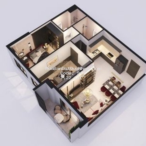 Cần nhượng lại căn 2pn - 70m2 - trả nợ Cần nhượng lại căn 2pn - 70m2 - trả nợ