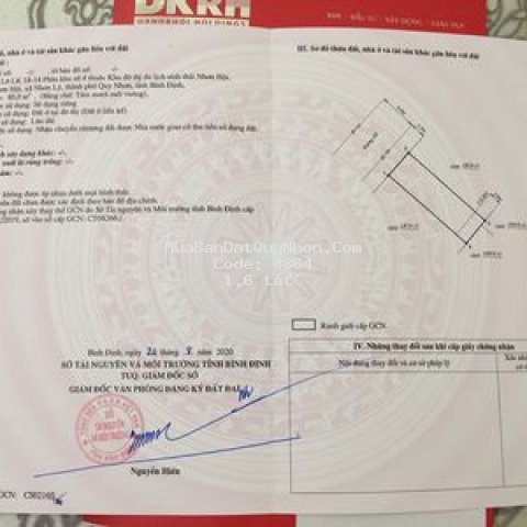 Chính chủ bán đất nhơn hội thành phố qui nhơn 80m²