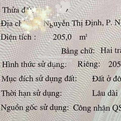 Chinh chu gui ban lo đat