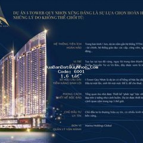 Chung cư cao cấp itower lê duẩn quy nhơn bình đinh