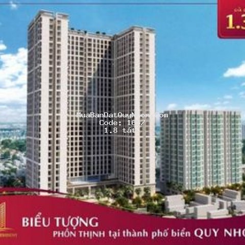 Chung cư cao cấp view biển qui nhơn 72m² 2pn