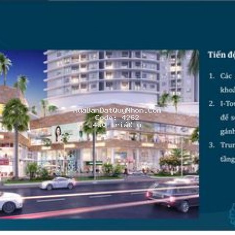 Chung cư i-tower quy nhơn 45m² 1pn, 480 triệu