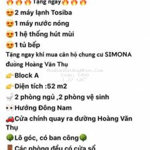 Chung cư simona tặng kèm nội thất xịn sò Chung cư simona tặng kèm nội thất xịn sò